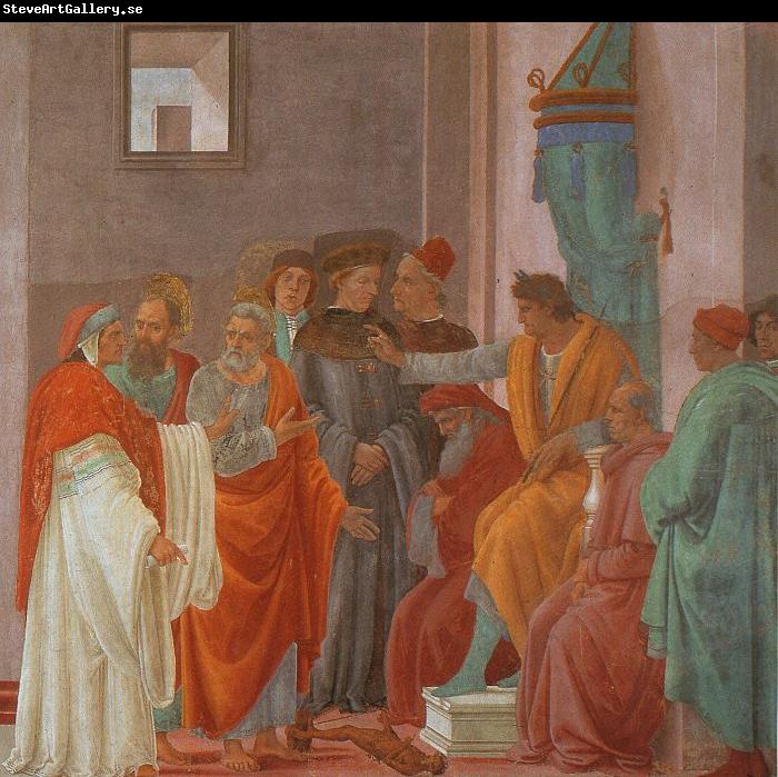 Filippino Lippi Disputation with Simon Magus
